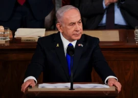 nearly half of democrats boycott netanyahu s congressional address